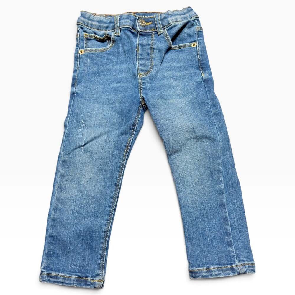 Zara Baby The Regular Denim Jeans Size 18-24M Blue Pre-owned